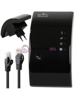 Wi-Fi усилвател мощен 300Mbps 2.4G точка за достъп